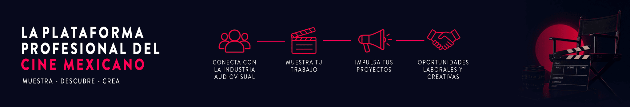 Banner promocional Cinekomuna