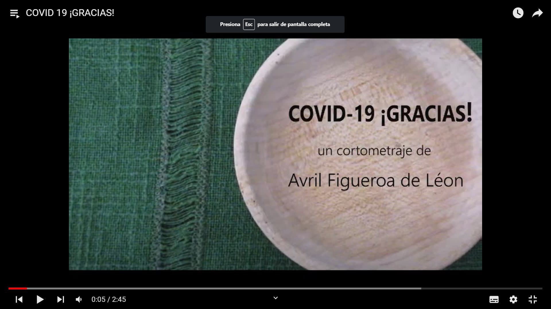Covid-19-¡Gracias!